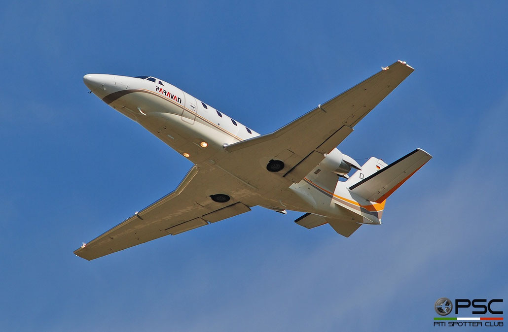 D-CEHM  Ce560XLS+  560-6021  Silver Cloud Air @ Aeroporto di Verona 2021 © Piti Spotter Club Verona