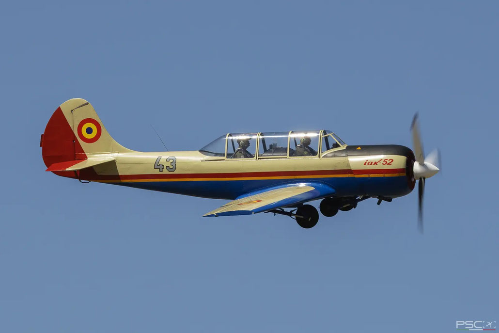 43  Iak-52 9111408 S.A.p.F.A. @ Bucarest BUC 08 2025 © Piti Spotter Club Verona