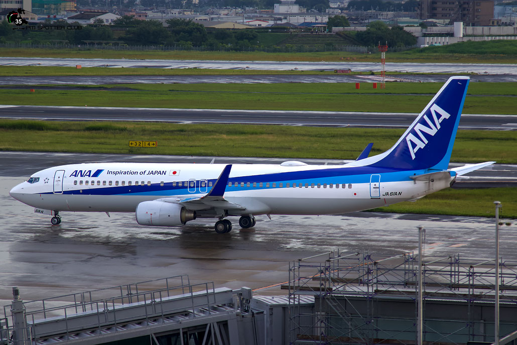 JA61AN B737-881 33898/3379 ANA - All Nippon Airways @ Osaka Itami 07.2023 © Piti Spotter Club Verona