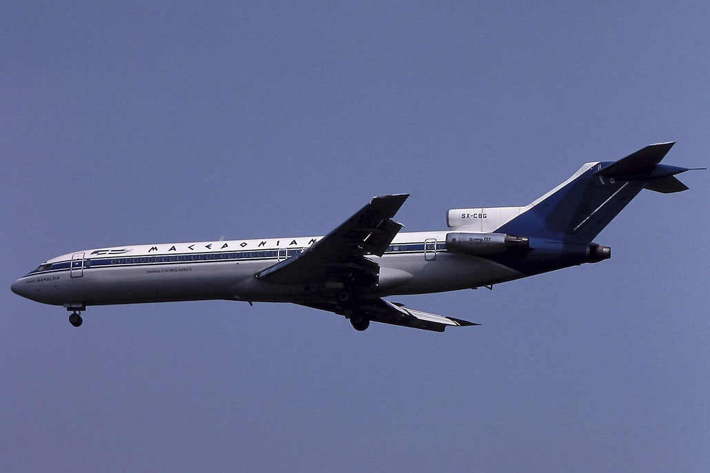 SX-CBG B727-230 20918/1093 Macedonian Airlines Greece @ Aeroporto di Verona © Piti Spotter Club Verona
