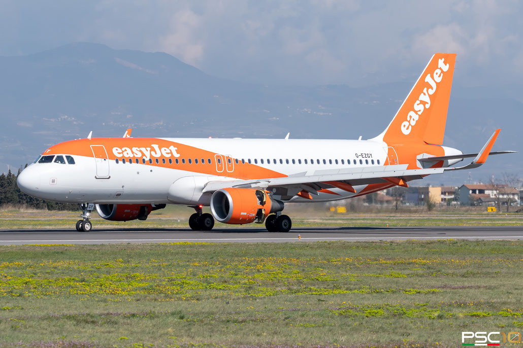 G-EZGY A320-214 8385 easyJet @ Aeroporto di Verona 03.2023  © Piti Spotter Club Verona