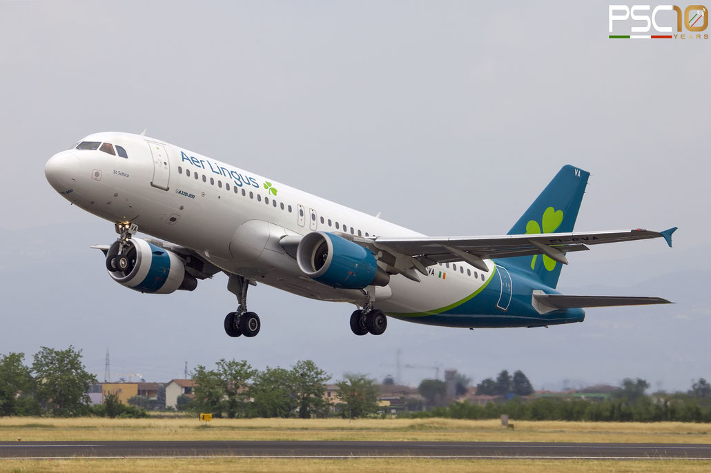 EI-CVA  A320-214  1242  Aer Lingus  @ Aeroporto di Verona  05 2022 © Piti Spotter Club Verona