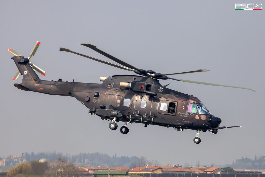 MM81872 9-11 HH-101A 50269/CSAR09 21° Gruppo @ Aeroporto di Verona 03 2024 © Piti Spotter Club Verona