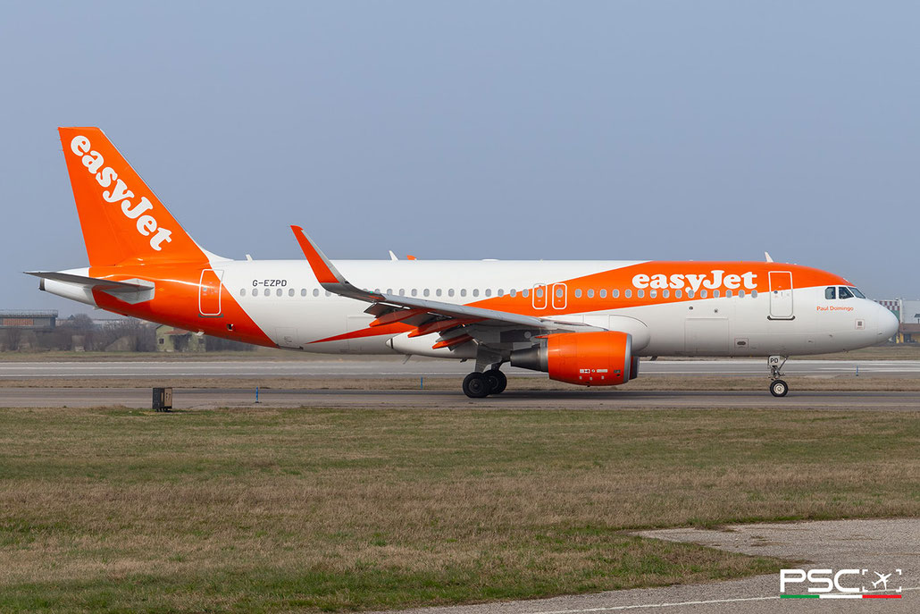 G-EZPD Airbus A320-214 7040  Cfm56-5B4/3  easyJet 2016 @ Aeroporto di Verona 02 2025  © Piti Spotter Club Verona