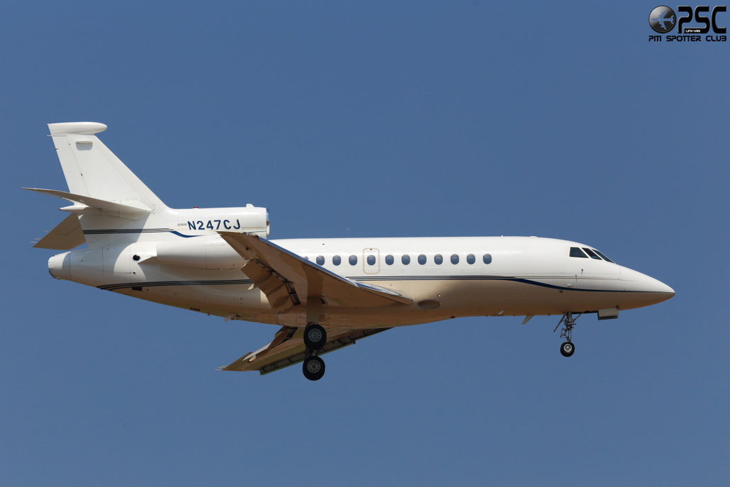 N247CJ Falcon 900B 122 Tashi Corp.