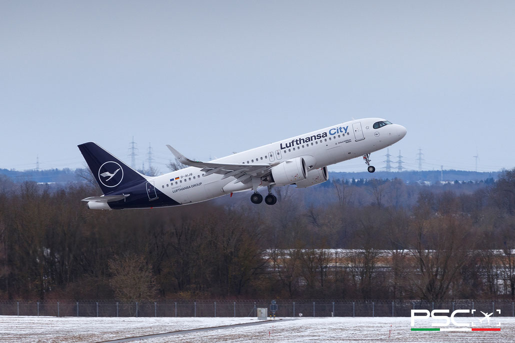 D-AIJQ Airbus A320-271N 12586  PW1127G Meißen Lufthansa City>Lufthansa 2025 @ Munich MUC 02 2026 © Piti Spotter Club Verona