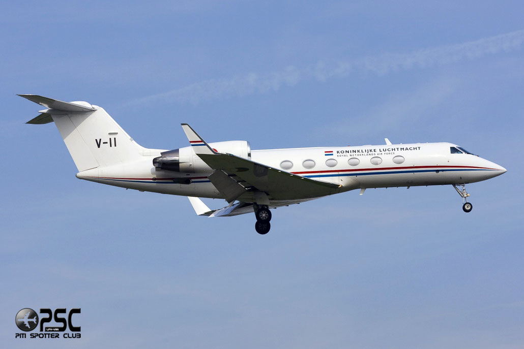 Netherlands - Royal Air Force Gulfstream G-IV - V-II @ Aeroporto di Verona © Piti Spotter Club Verona