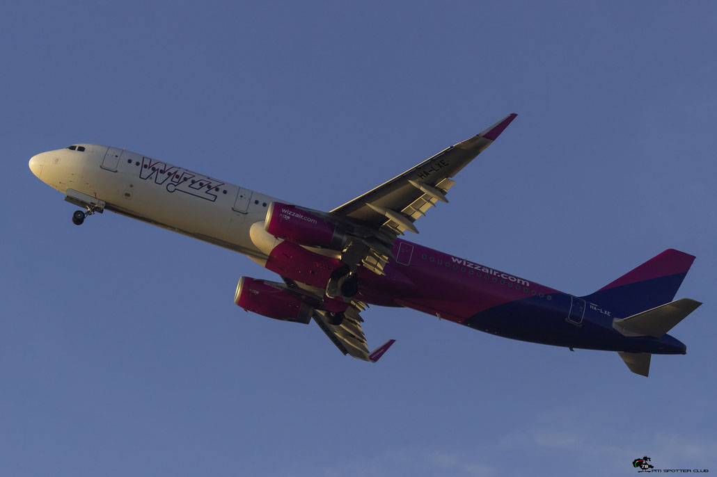 HA-LXE A321-231 7114 Wizz Air - @ Aeroporto di Verona - 17712/2016 © Piti Spotter Club Verona