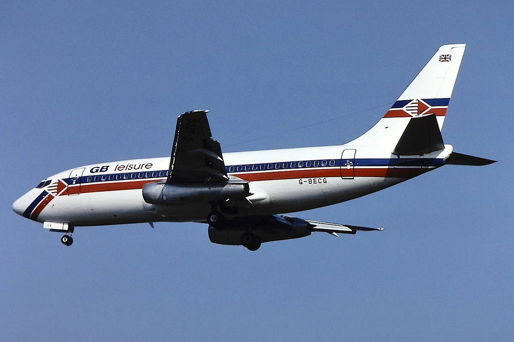 G-BECG  B737-204  21335/487  GB Airways  @ Aeroporto di Verona © Piti Spotter Club Verona