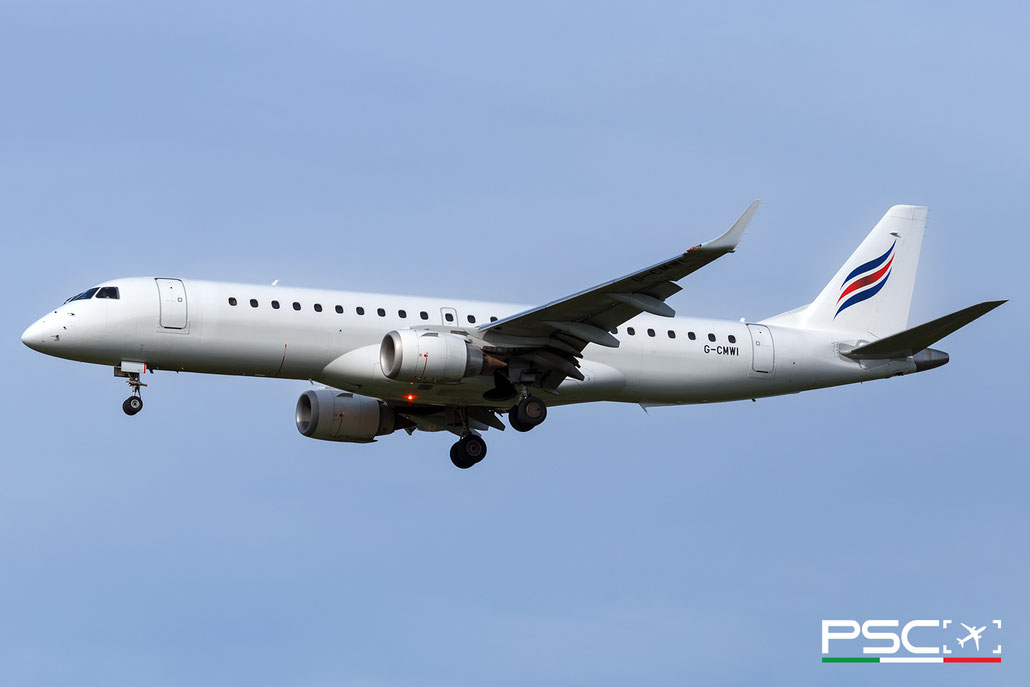 G-CMWI Embraer ERJ 190 ST 19000659  CF34-10E5  Eastern Airways 2014 @ Barcellona BCN 09 2025 © Piti Spotter Club Verona