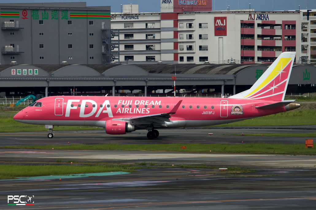 JA03FJ Embraer ERJ 170 ST 17000304  CF34-8E5  FDA Fuji Dream Airlines 2010  @ Fukuoka 06.2024 © Piti Spotter Club Verona