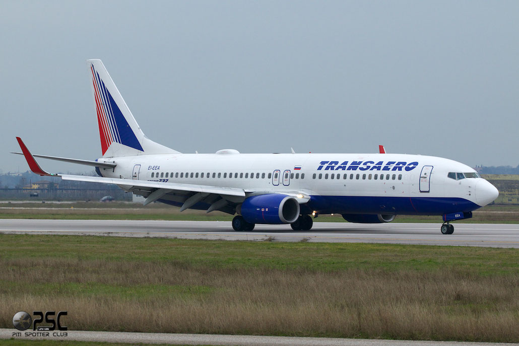 EI-EEA B737-8K5 27989/59 Transaero Airlines @ Aeroporto di Verona © Piti Spotter Club Verona