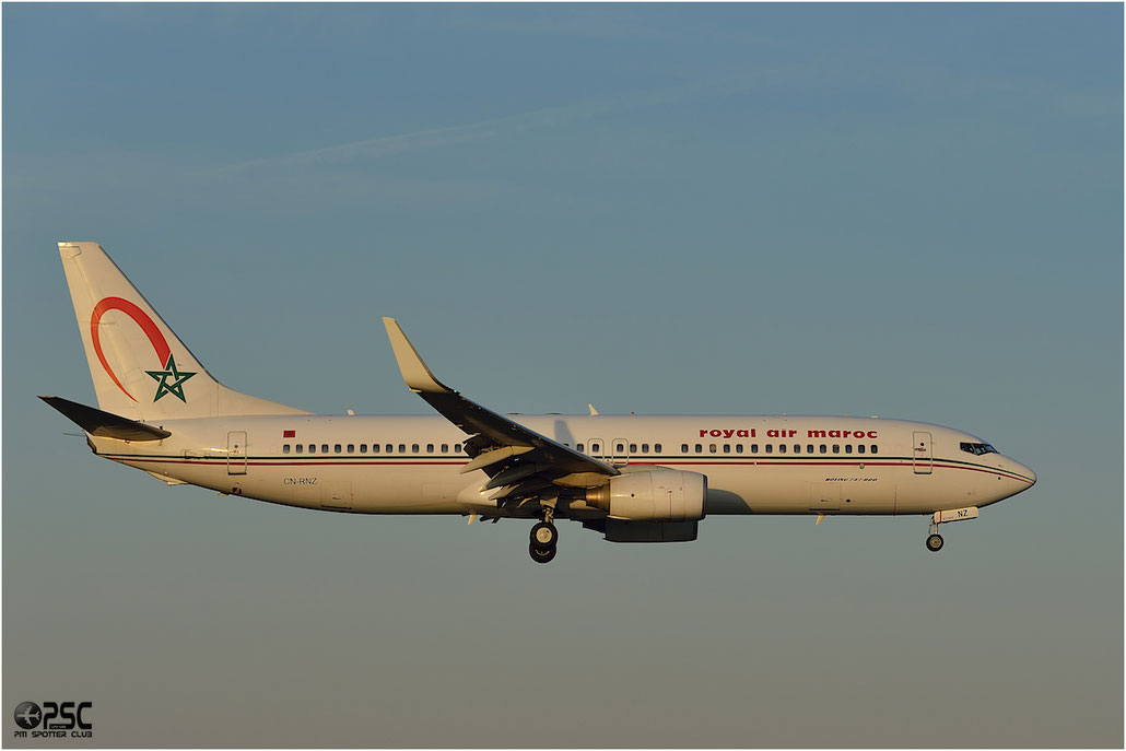 CN-RNZ B737-8B6 33058/1432 Royal Air Maroc @ Bologna Airport 06.12.2013 © Piti Spotter Club Verona