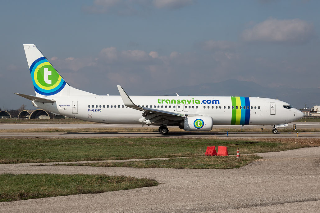 F-GZHO B737-8K2 43880/5270 Transavia France @ Aeroporto di Verona - 2016 © Piti Spotter Club Verona