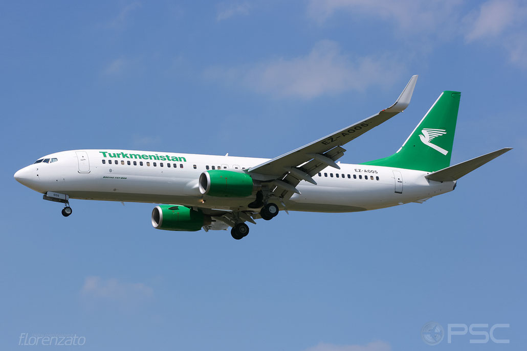 EZ-A005 B737-82K 36089/2233 Turkmenistan Airlines @ Frankfurt Airport 2009 © Piti Spotter Club Verona