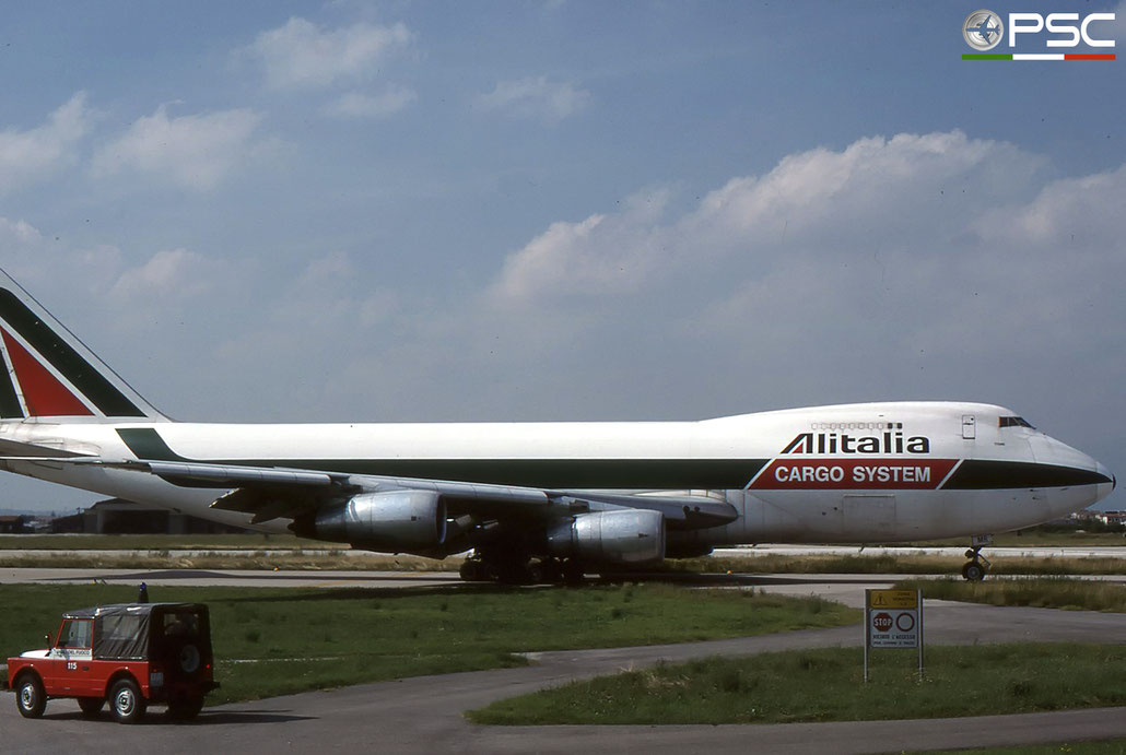 I-DEMR  B747-243F  22545/545  Alitalia  @ Aeroporto di Verona © Piti Spotter Club Verona 