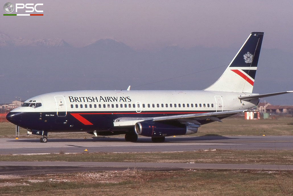 G-BGJE B737-236 22026/644 British Airways © 2018 courtesy of Marco Ceschi - Piti Spotter Club Verona