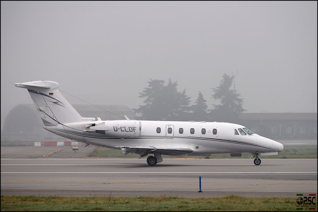 D-CLDF Ce650-VII 650-7085 Euro Flight Service @ Aeroporto di Verona © Piti Spotter Club Verona