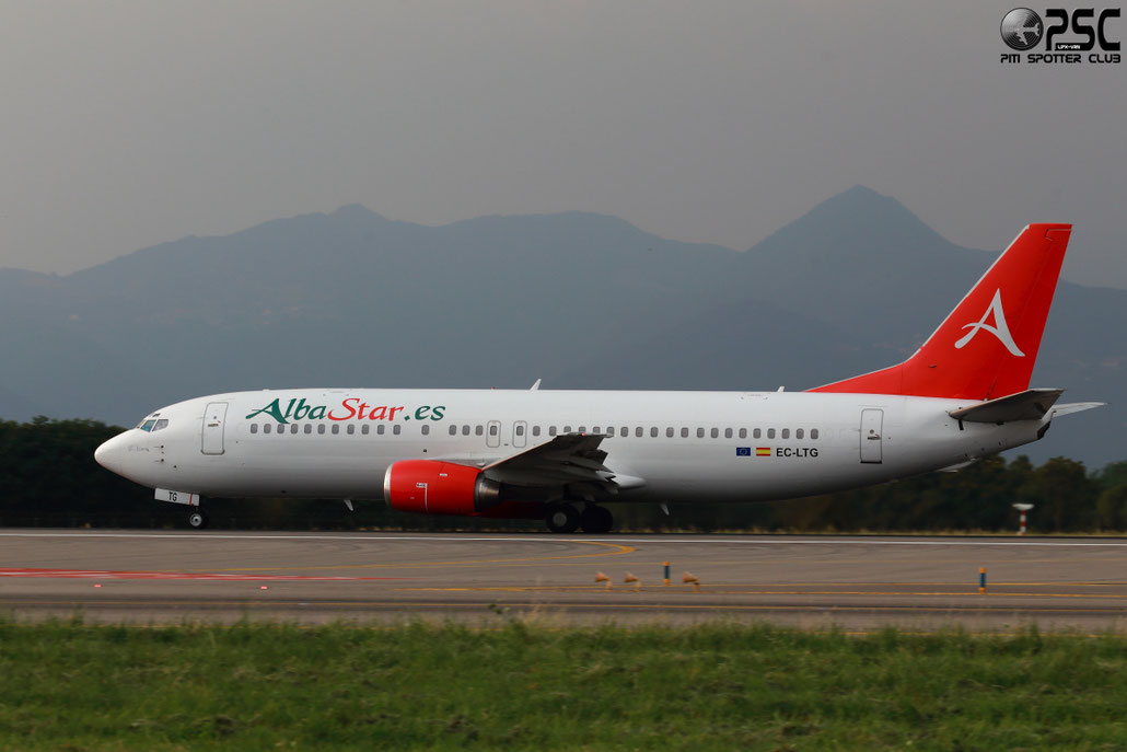 EC-LTG B737-4K5 24129/1783 AlbaStar @ Bergamo Airport 07.07.2013 © Piti Spotter Club Verona
