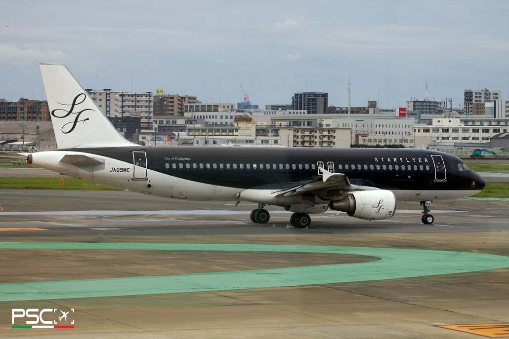 JA09MC Airbus A320-214 5512  cfm56-5B4/3 City of Kitakyushu StarFlyer (AWAS) 2013 @ Fukuoka 06.2024 © Piti Spotter Club Verona