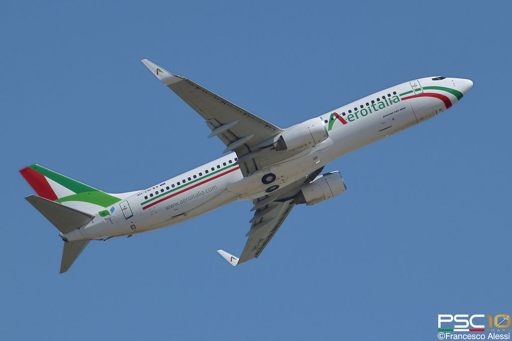 9H-CRI  B737-85F  30567/761  Aeroitalia  @ Aeroporto di Verona  07 2022 © Piti Spotter Club Verona