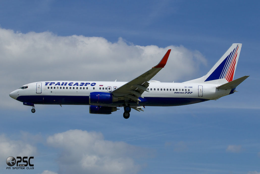 EI-UNK B737-86J 36119/3750 Transaero Airlines @ London Heathrow Airport 12.06.2014 © Piti Spotter Club Verona