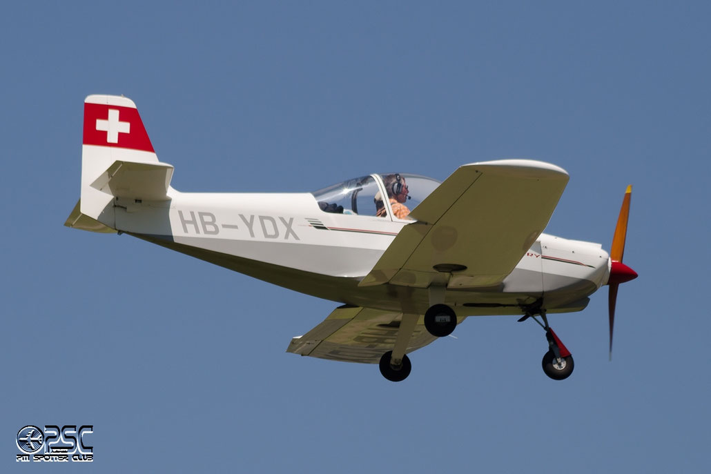 HB-YDX Braendli BX-2 Cherry BX2 57 Roger Braendli @ Aeroporto di Bolzano © Piti Spotter Club Verona
