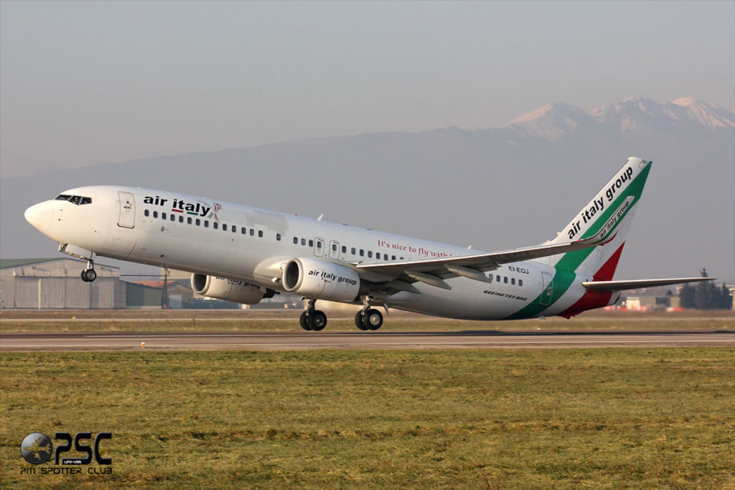 EI-EOJ  B737-8BK  33022/1672  Air Italy (2005)  @ Aeroporto di Verona © Piti Spotter Club Verona 
