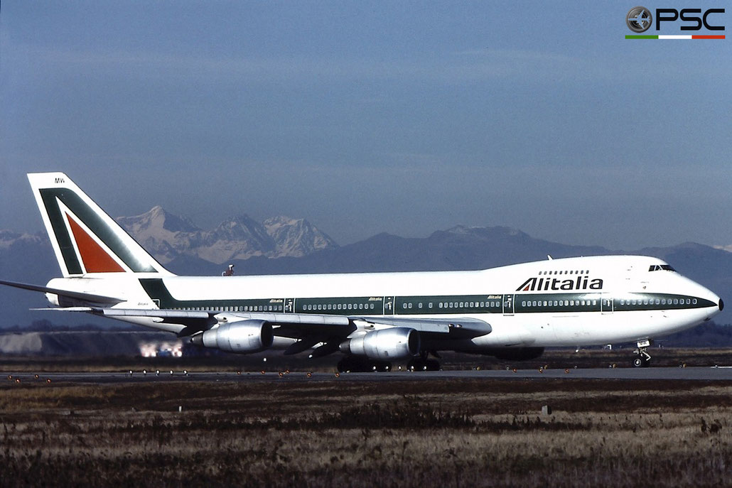 I-DEMW B747-243B 23476/647 Alitalia © 2018 courtesy of Marco Ceschi - Piti Spotter Club Verona