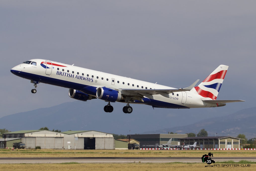 G-LCYO ERJ190SR 19000430 BA CityFlyer @ Aeroporto di Verona © Piti Spotter Club Verona