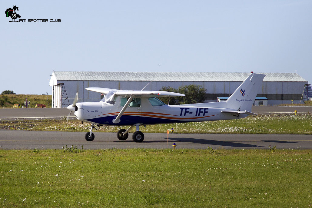 TF-IFF Cessna 152 (152-83677) @ Reykjavik Airport 08.2019 © Piti Spotter Club Verona 