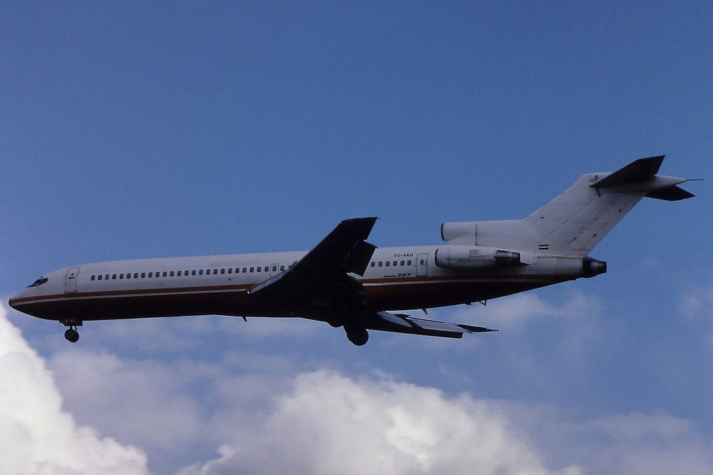 YU-AKO  B727-276  20951/1101  Aviogenex  @ Aeroporto di Verona © Piti Spotter Club Verona