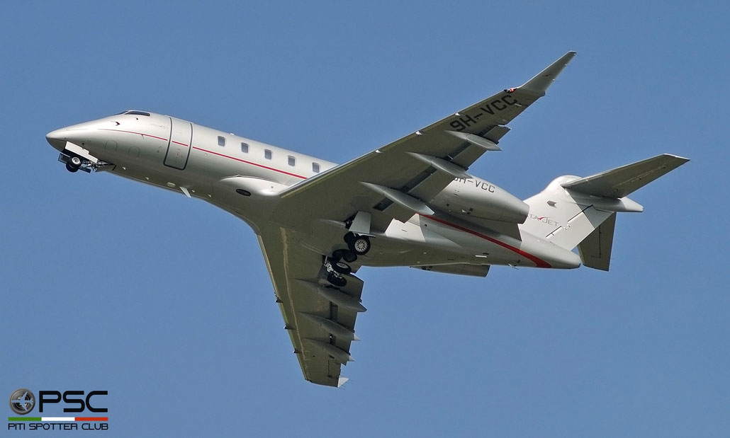 9H-VCC  CL-350  20535  VistaJet Malta @ Aeroporto di Verona 2020 © Piti Spotter Club Verona