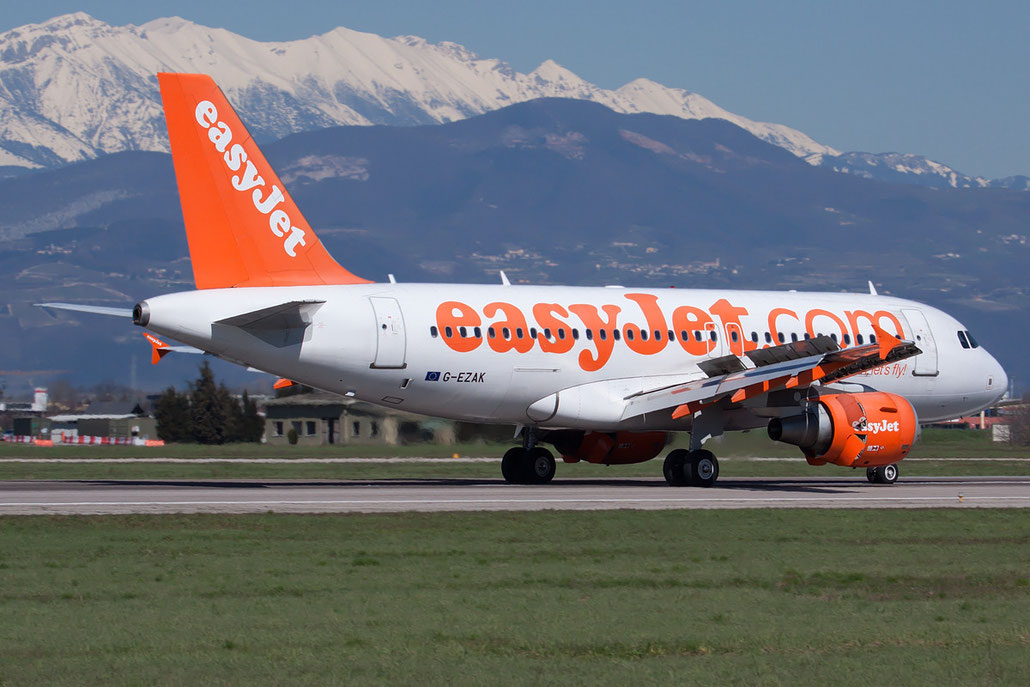Airbus A319 - MSN 2744 - G-EZAK @ Aeroporto di Verona © Piti Spotter Club Verona