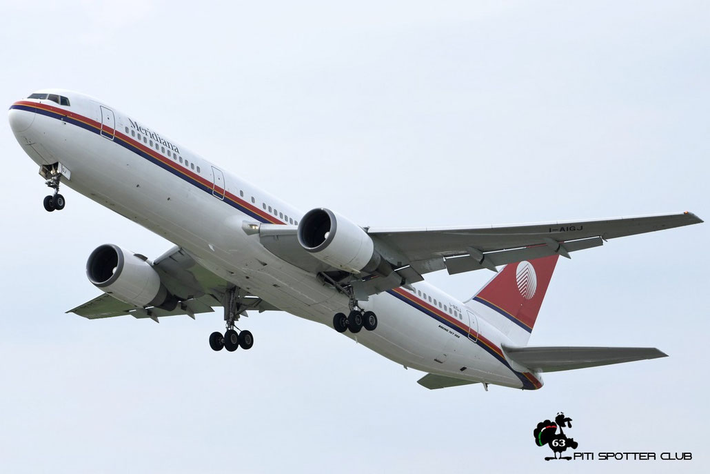 I-AIGJ  B767-304ER  28039/610  Meridiana  @ Aeroporto di Verona © Piti Spotter Club Verona 