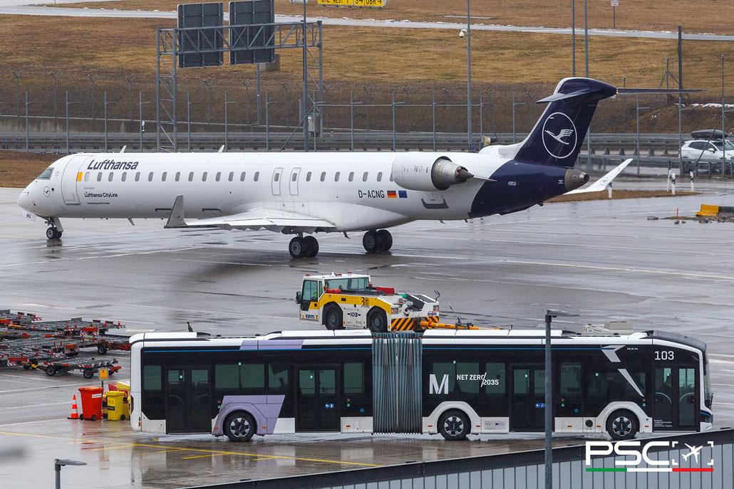 D-ACNG Bombardier CRJ-900 15245  CF34-8C5 Rothenburg Ob Der Tauber Lufthansa Cityline>Lufthansa 2009  @ Munich MUC 02 2026 © Piti Spotter Club Verona