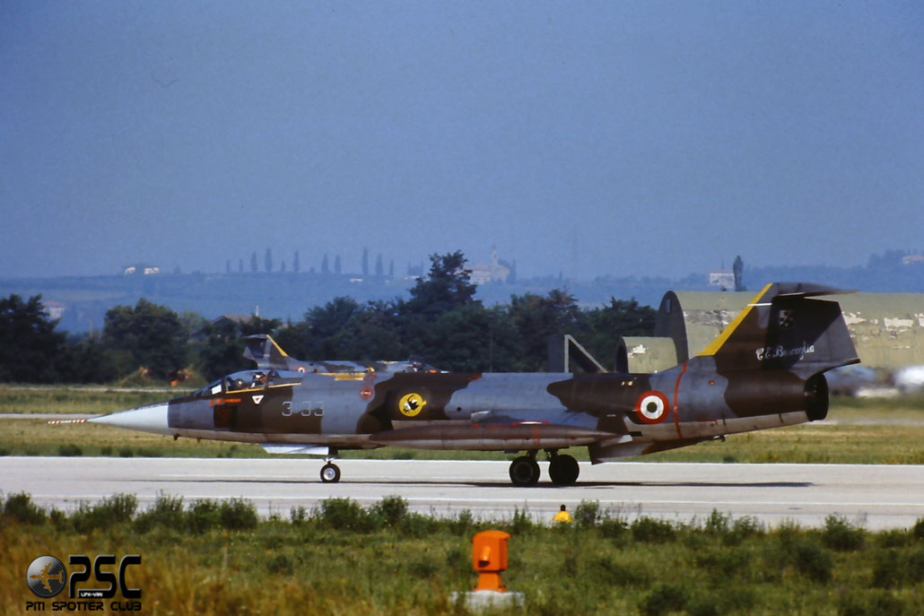 Gli F-104 del Terzo Stormo: 3-33 -  @ Aeroporto di Verona   © Piti Spotter Club Verona