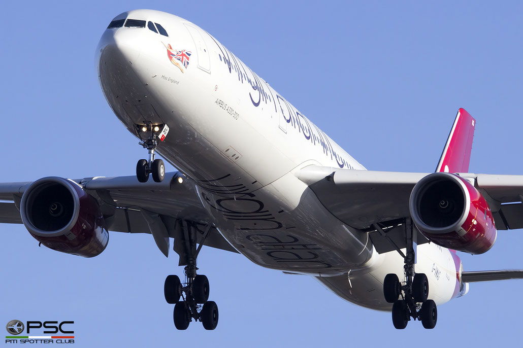 G-VWAG Airbus A330-343 1341  Trent 772B-60 Miss England Virgin Atlantic Airways (AerCap) 2012 @ London Gatwick 02 2019 © Piti Spotter Club Verona