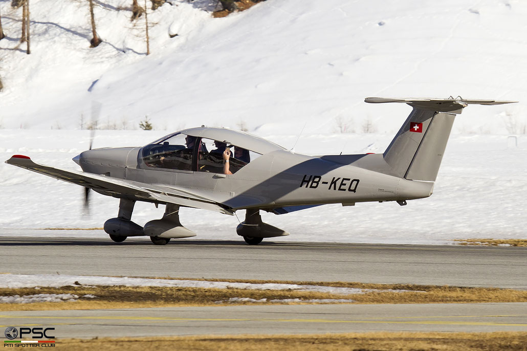 HB-KEQ - R300 - Robin R 3000/160  @ Samedan Airport © 02 2022 Piti Spotter Club Verona