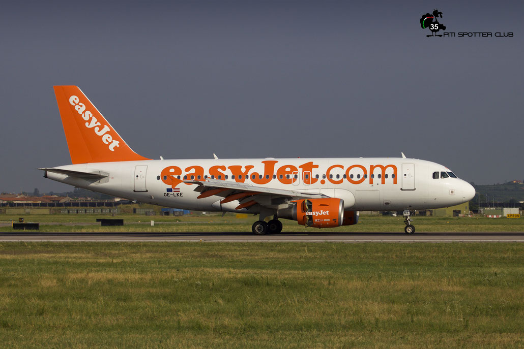OE-LKE A319-111 3090 easyJet Europe @ Aeroporto di Verona 28.07.2018  © Piti Spotter Club Verona