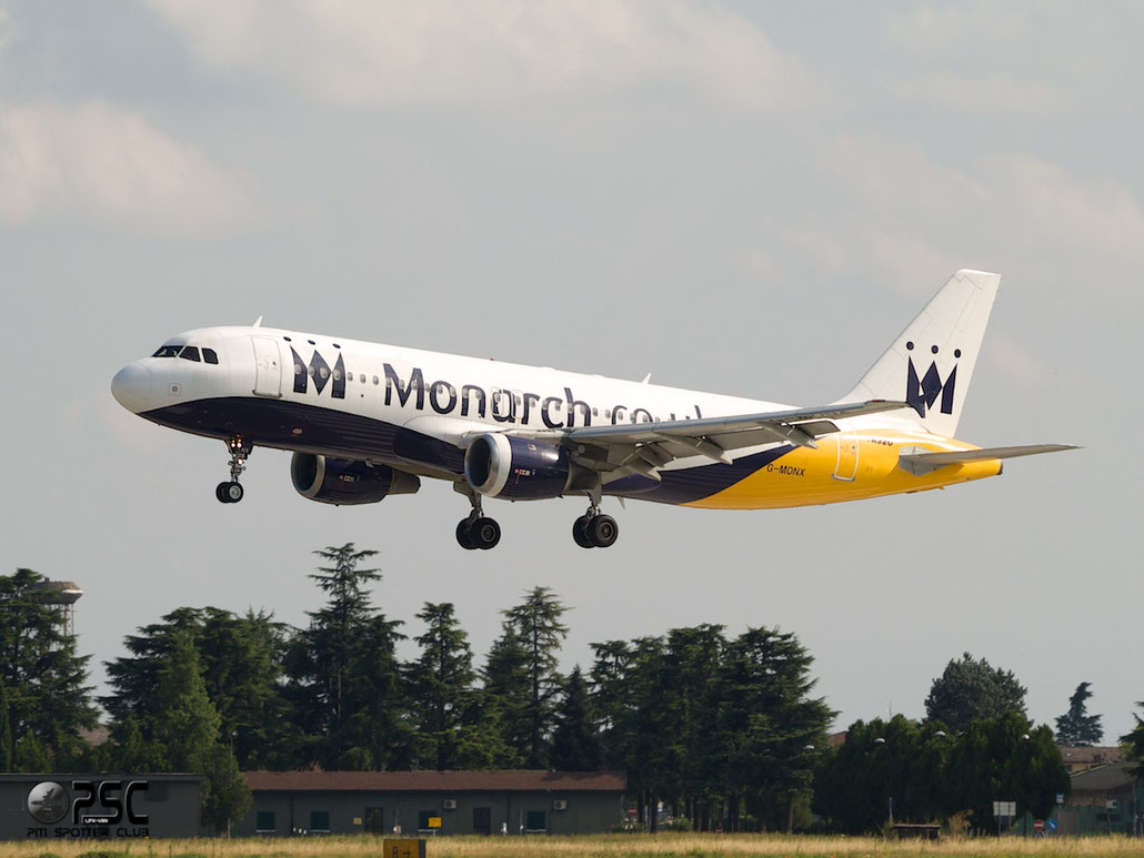 Airbus A320 - MSN 392 - G-MONX @ Aeroporto di Verona © Piti Spotter Club Verona
