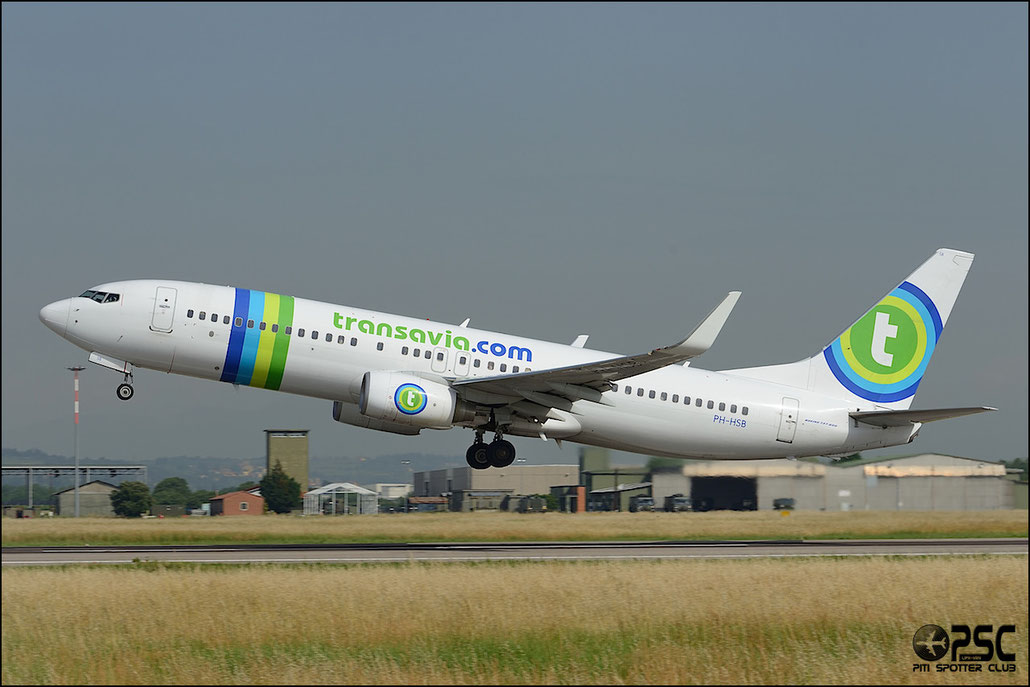 PH-HSB B737-8K2 34172/3242 Transavia Airlines