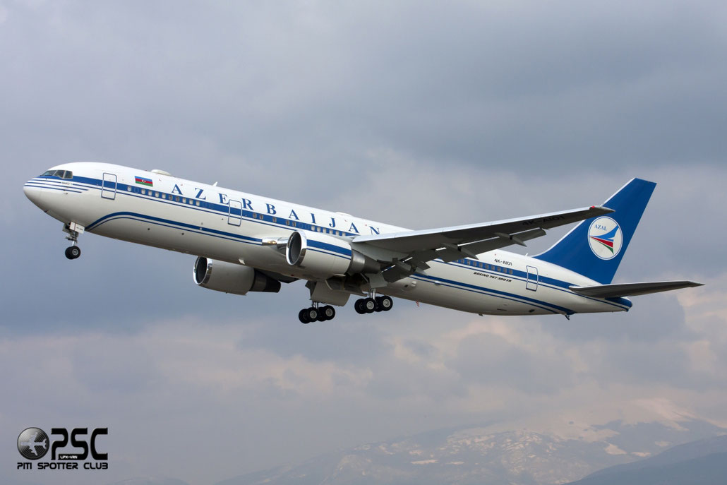 4K-AI01 B767-32LER 40342/990 Government of Azerbaijan @ Aeroporto di Verona © Piti Spotter Club Verona