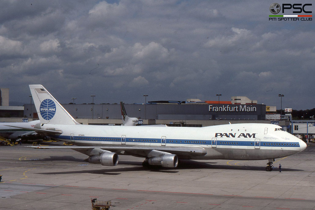N734PA B747-121 19641/7 Pan Am - Pan American World Airways © 2018 courtesy of Marco Ceschi - Piti Spotter Club Verona