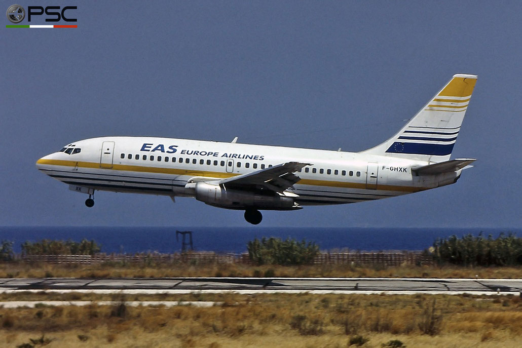 F-GHXK B737-2A1 21599/514 EAS - Europe Aero Service © 2018 courtesy of Marco Ceschi - Piti Spotter Club Verona