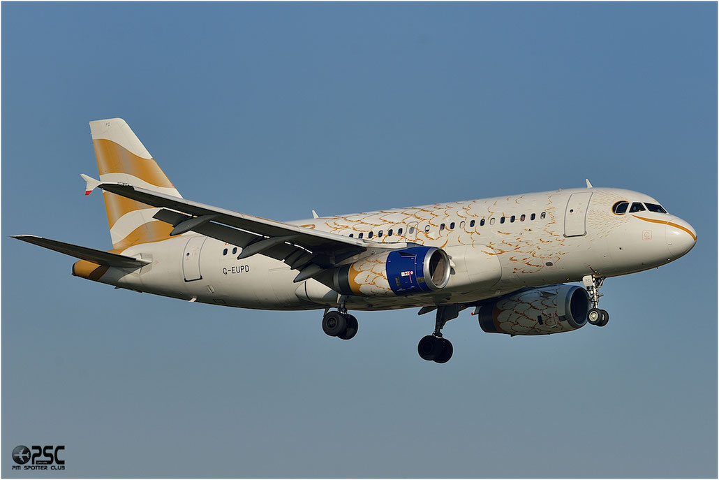 G-EUPD A319-131 1142 British Airways @ Bologna Airport 06.02.2017 © Piti Spotter Club Verona