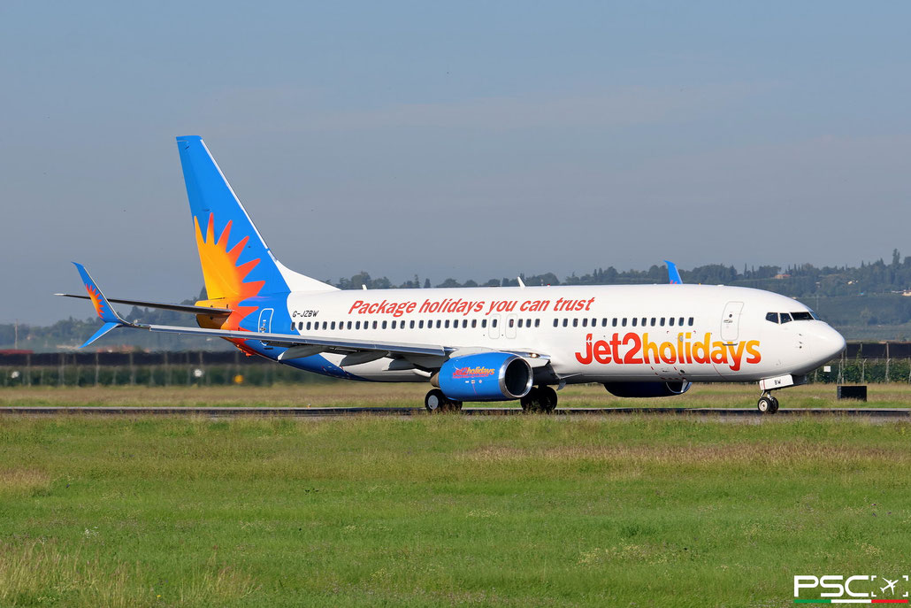 G-JZBW Boeing 737-85P 35708 2653 cfm56-7B26  Jet2 2008  @ Verona Villafranca 09 2025 © Piti Spotter Club Verona