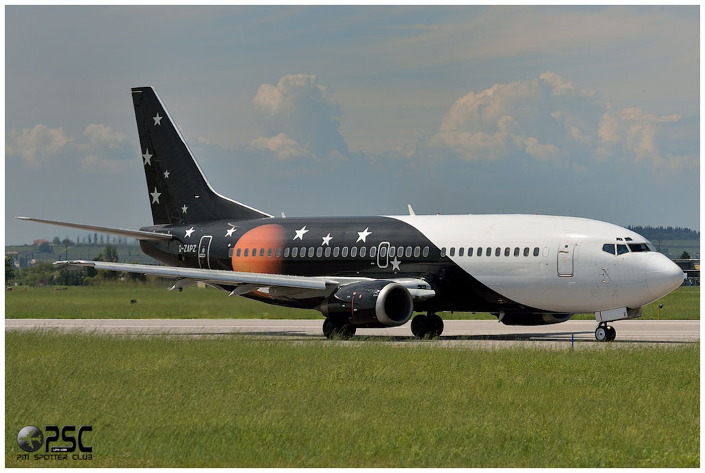 G-ZAPZ B737-33AQC 25401/2067 Titan Airways @ Aeroporto di Verona © Piti Spotter Club Verona