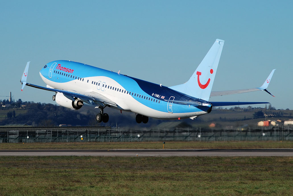 G-TAWJ B737-8K5 38108/4024 Thomson Airways (S) @ Aeroporto di Verona - 2016 © Piti Spotter Club Verona