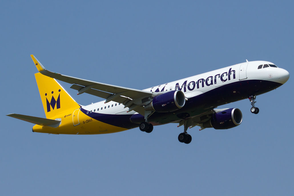 G-ZBAS A320-214 6550 Monarch Airlines @ Aeroporto di Verona © Piti Spotter Club Verona